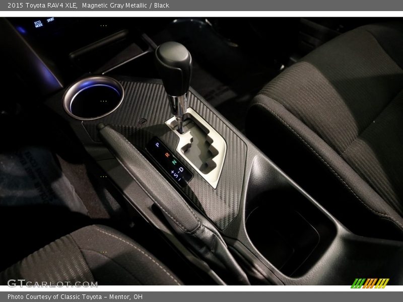 Magnetic Gray Metallic / Black 2015 Toyota RAV4 XLE