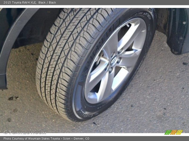 Black / Black 2015 Toyota RAV4 XLE