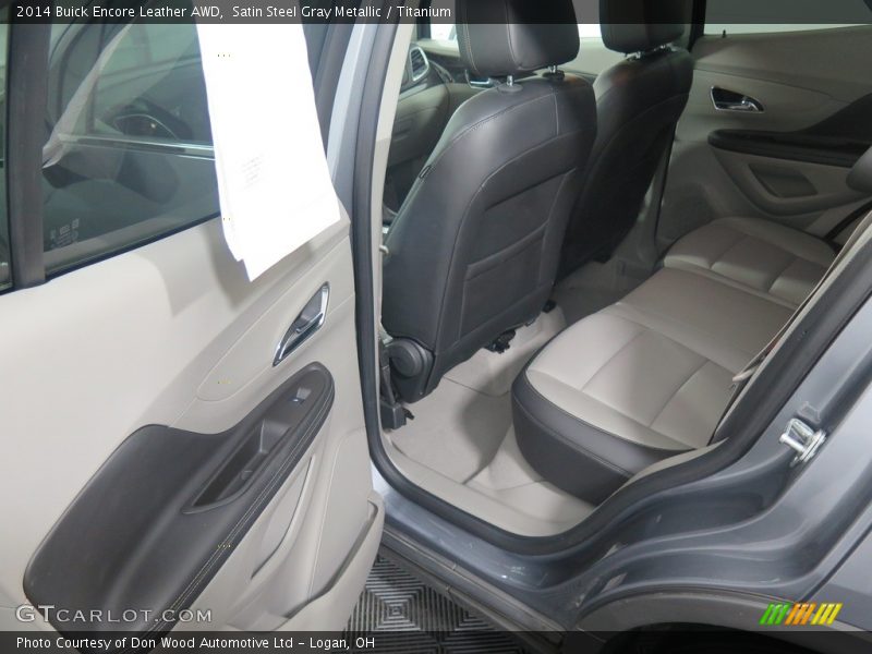 Satin Steel Gray Metallic / Titanium 2014 Buick Encore Leather AWD