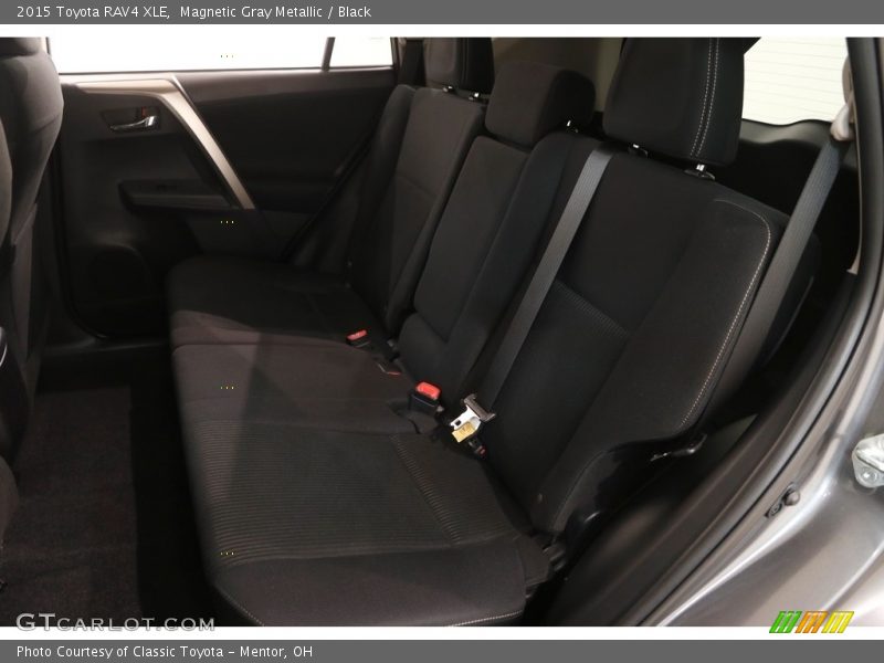 Magnetic Gray Metallic / Black 2015 Toyota RAV4 XLE