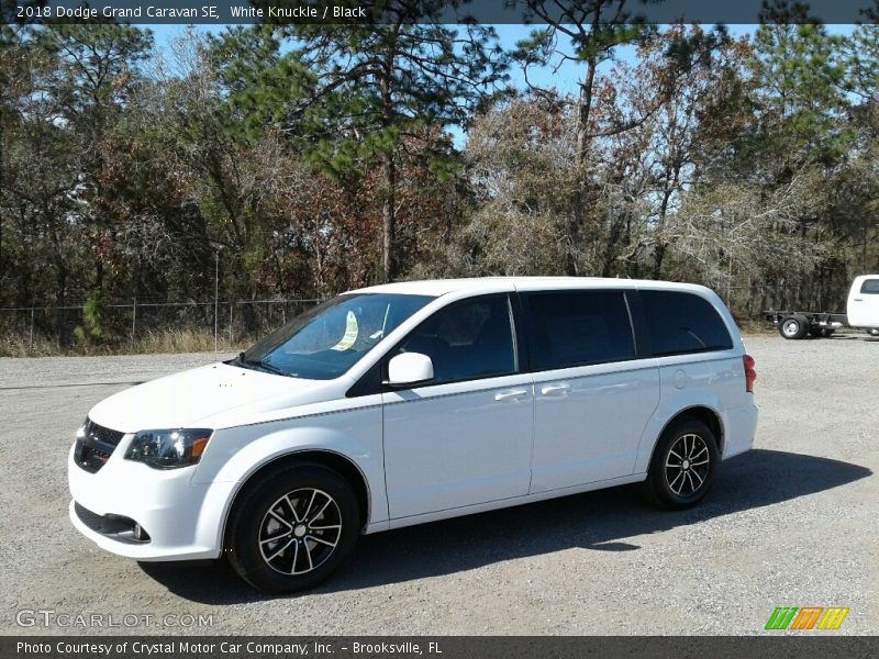White Knuckle / Black 2018 Dodge Grand Caravan SE
