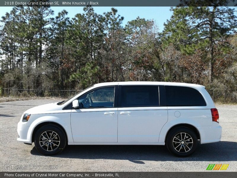 White Knuckle / Black 2018 Dodge Grand Caravan SE