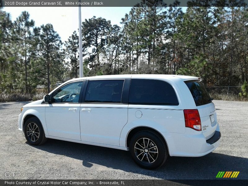 White Knuckle / Black 2018 Dodge Grand Caravan SE