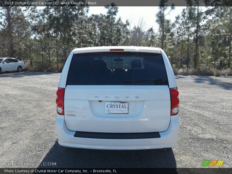 White Knuckle / Black 2018 Dodge Grand Caravan SE