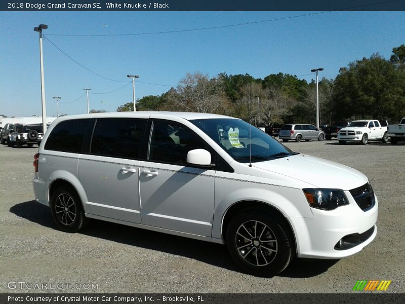 White Knuckle / Black 2018 Dodge Grand Caravan SE