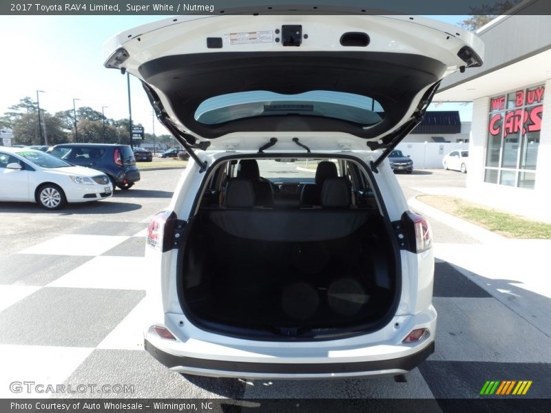 Super White / Nutmeg 2017 Toyota RAV4 Limited
