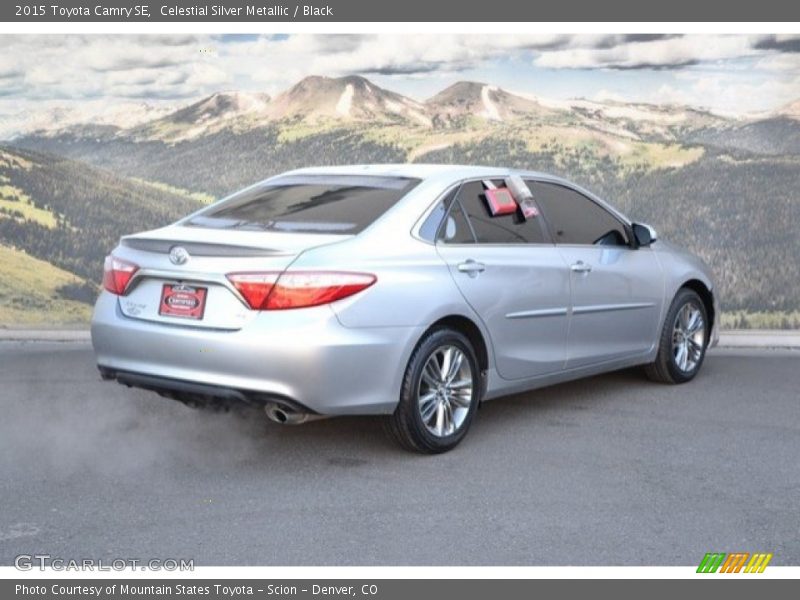 Celestial Silver Metallic / Black 2015 Toyota Camry SE