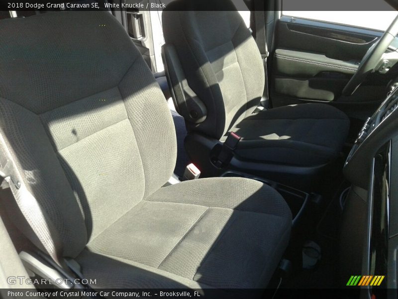 White Knuckle / Black 2018 Dodge Grand Caravan SE