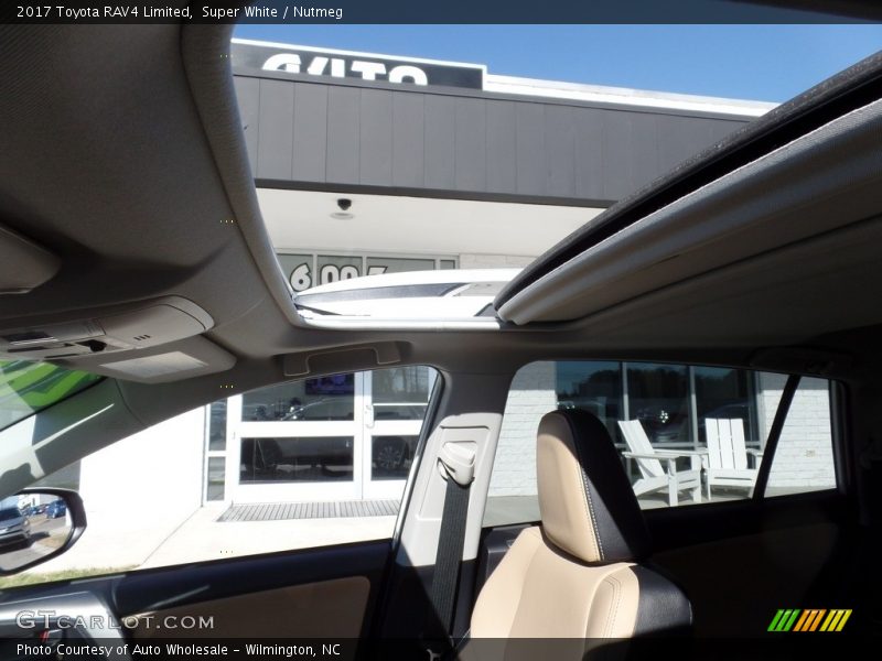 Super White / Nutmeg 2017 Toyota RAV4 Limited