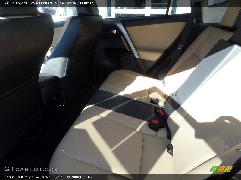 Super White / Nutmeg 2017 Toyota RAV4 Limited