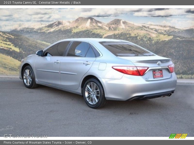 Celestial Silver Metallic / Black 2015 Toyota Camry SE