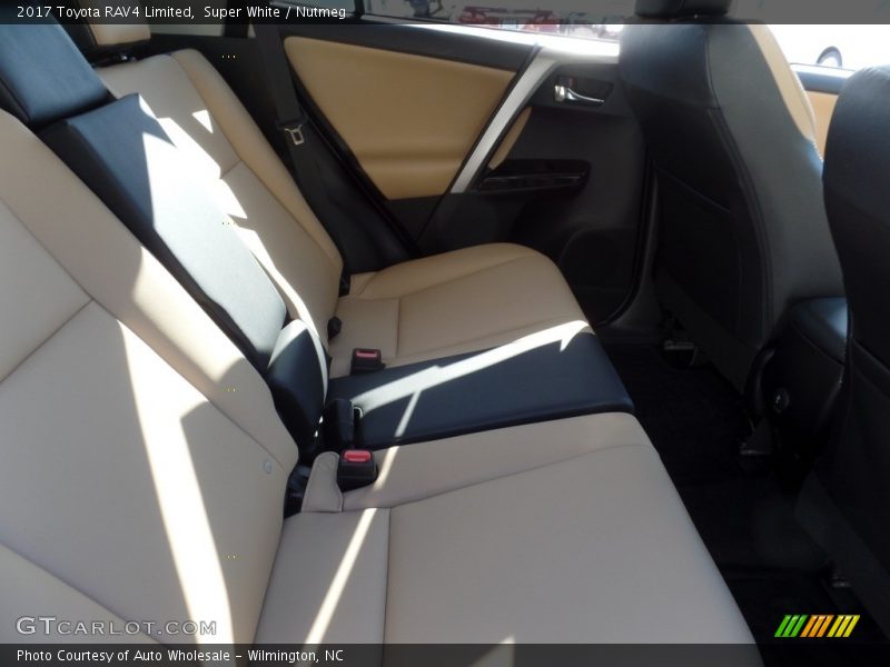 Super White / Nutmeg 2017 Toyota RAV4 Limited