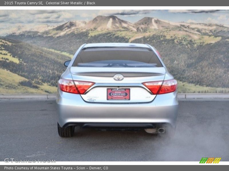 Celestial Silver Metallic / Black 2015 Toyota Camry SE