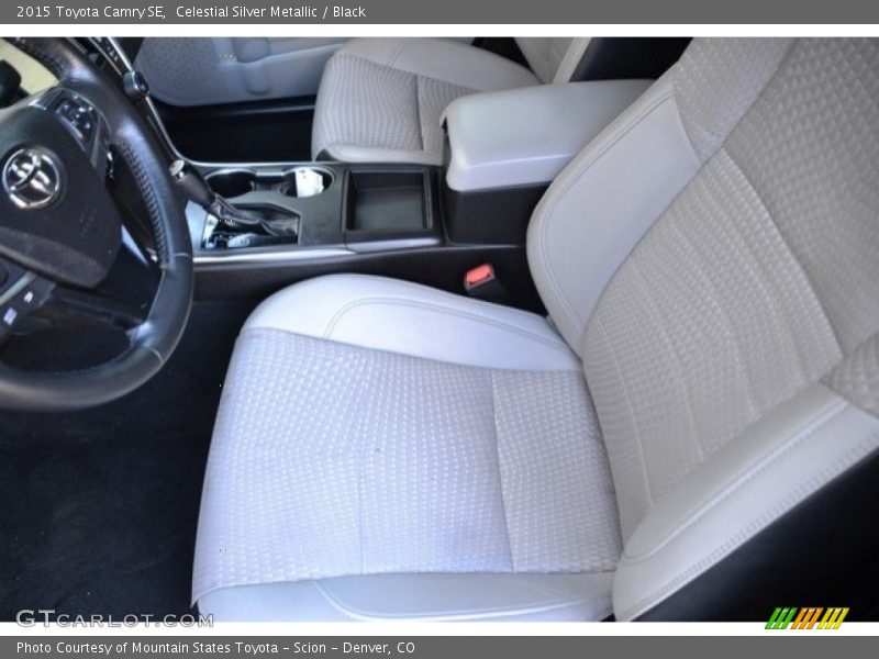 Celestial Silver Metallic / Black 2015 Toyota Camry SE