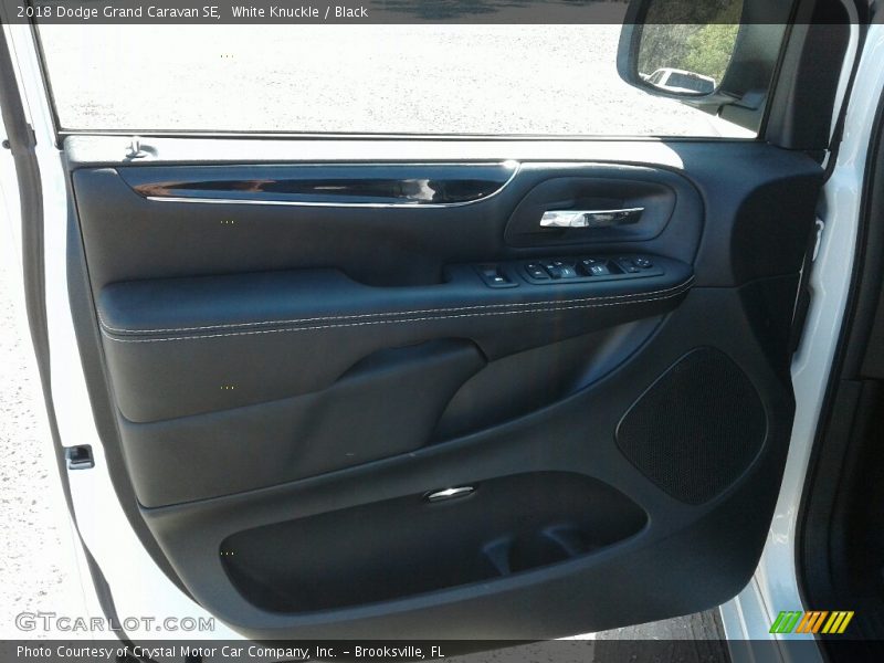 White Knuckle / Black 2018 Dodge Grand Caravan SE
