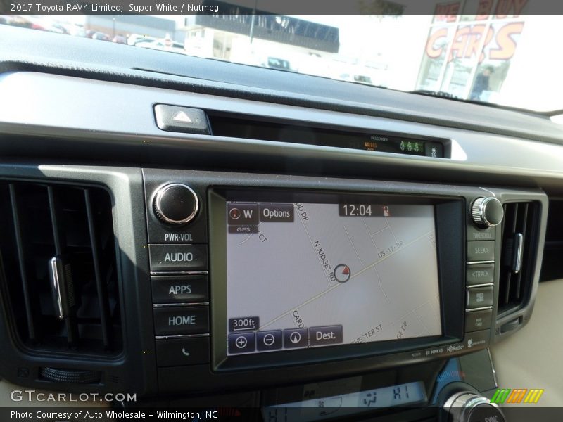 Super White / Nutmeg 2017 Toyota RAV4 Limited