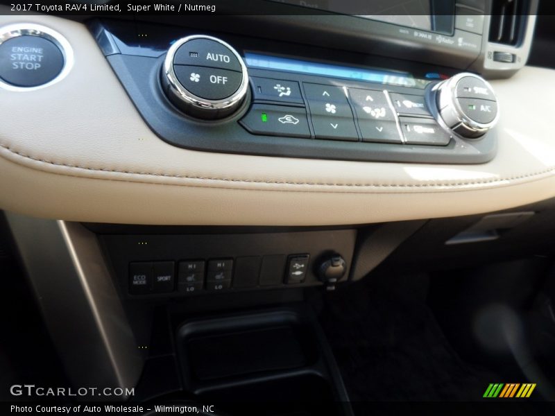 Super White / Nutmeg 2017 Toyota RAV4 Limited