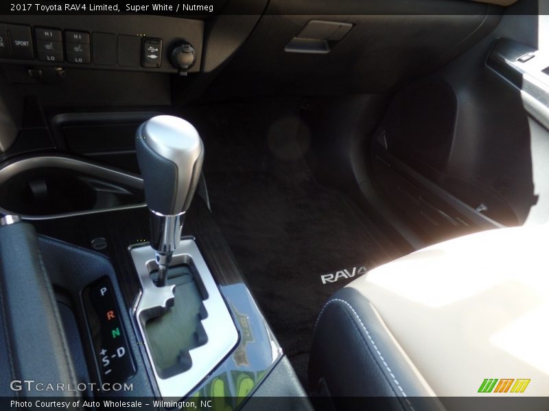 Super White / Nutmeg 2017 Toyota RAV4 Limited