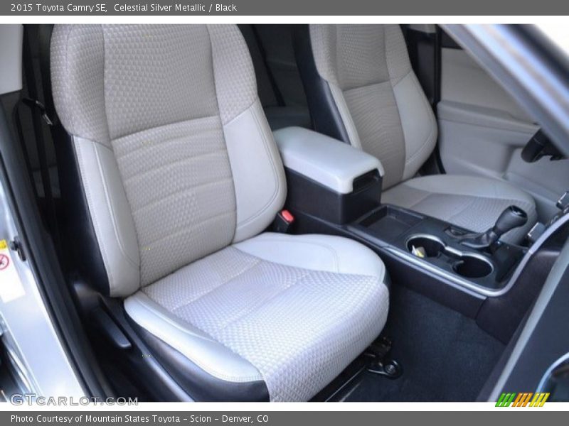Celestial Silver Metallic / Black 2015 Toyota Camry SE