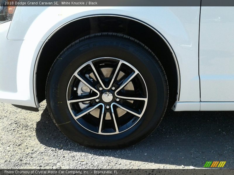 White Knuckle / Black 2018 Dodge Grand Caravan SE