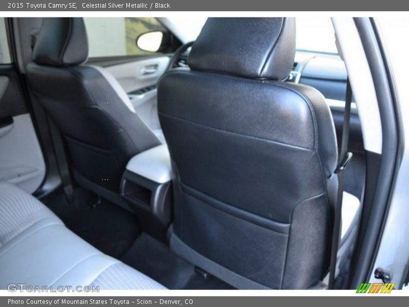 Celestial Silver Metallic / Black 2015 Toyota Camry SE