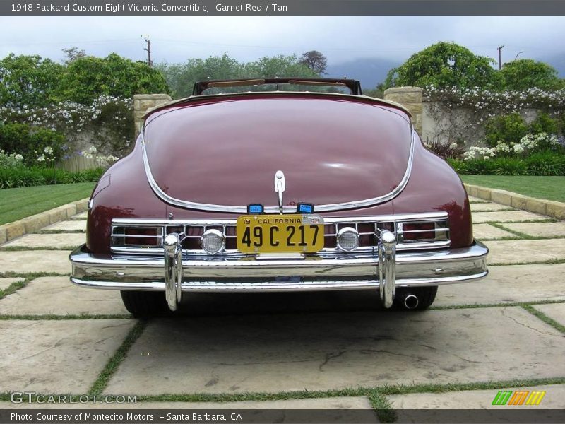 Garnet Red / Tan 1948 Packard Custom Eight Victoria Convertible