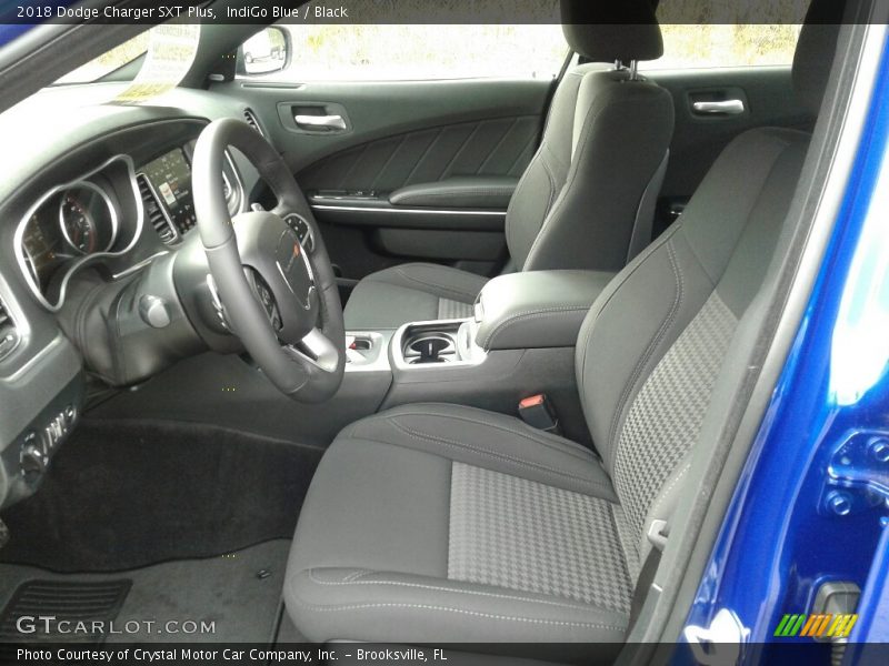IndiGo Blue / Black 2018 Dodge Charger SXT Plus