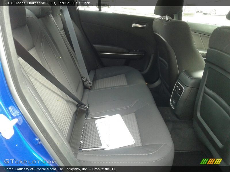 IndiGo Blue / Black 2018 Dodge Charger SXT Plus