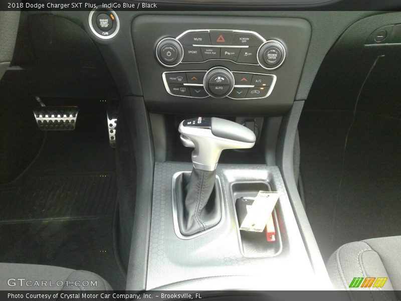 IndiGo Blue / Black 2018 Dodge Charger SXT Plus