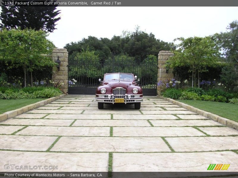 Garnet Red / Tan 1948 Packard Custom Eight Victoria Convertible