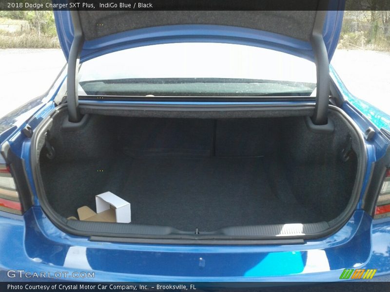 IndiGo Blue / Black 2018 Dodge Charger SXT Plus