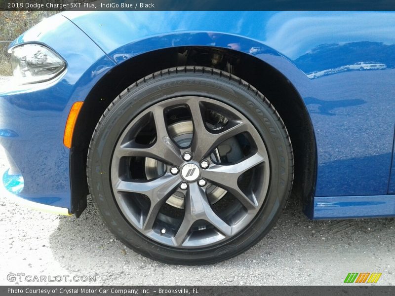 IndiGo Blue / Black 2018 Dodge Charger SXT Plus