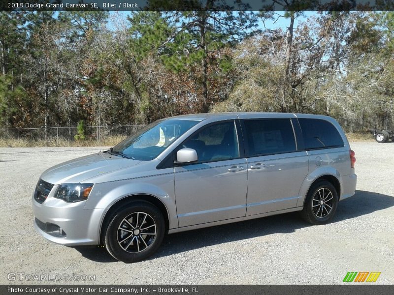 Billet / Black 2018 Dodge Grand Caravan SE