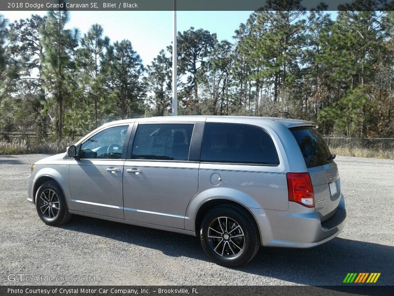 Billet / Black 2018 Dodge Grand Caravan SE