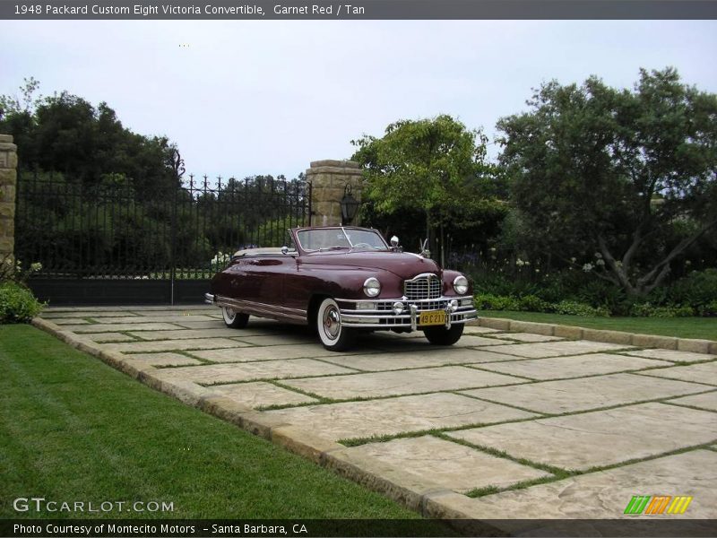 Garnet Red / Tan 1948 Packard Custom Eight Victoria Convertible