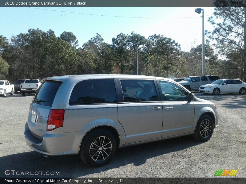 Billet / Black 2018 Dodge Grand Caravan SE