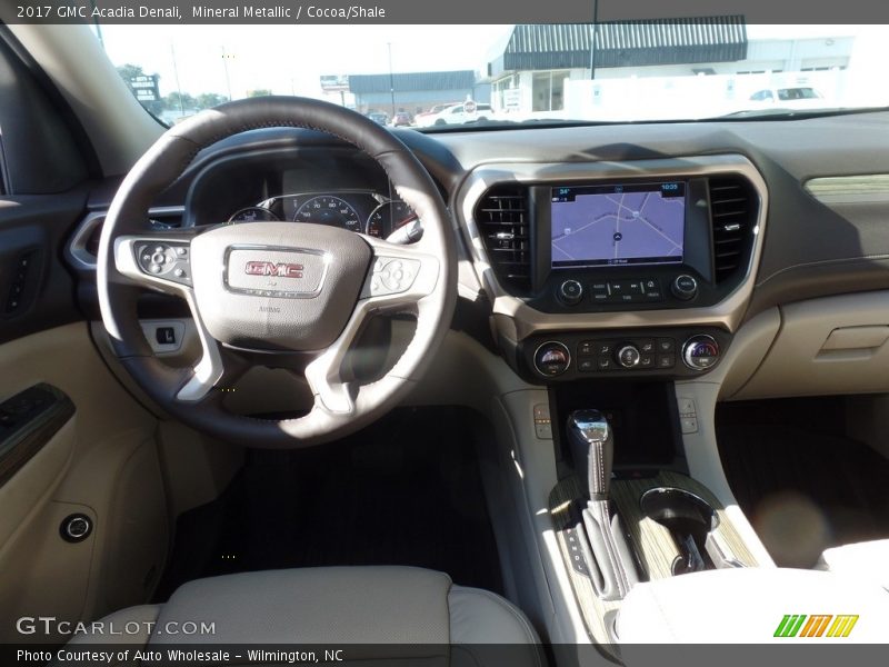 Mineral Metallic / Cocoa/Shale 2017 GMC Acadia Denali