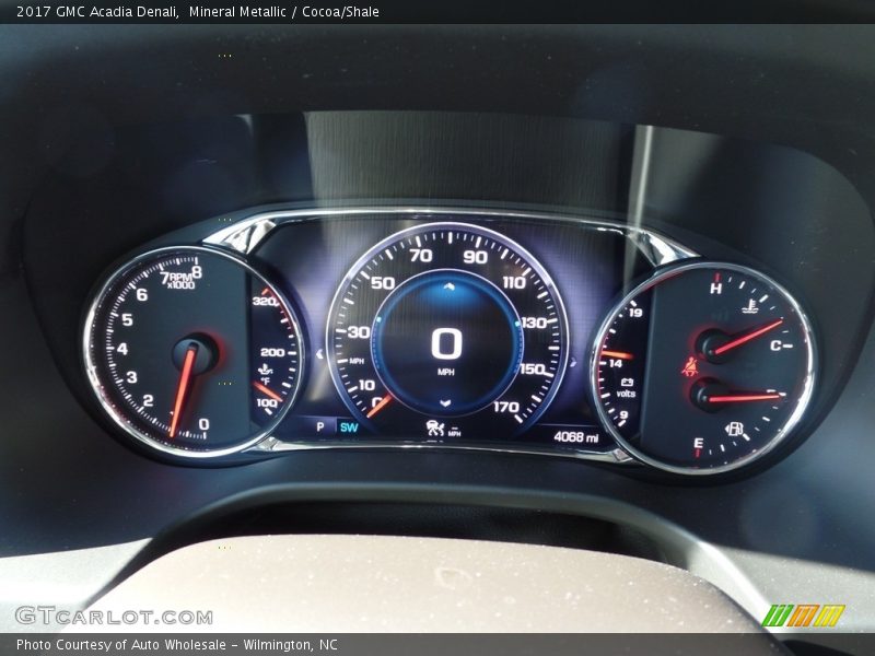 Mineral Metallic / Cocoa/Shale 2017 GMC Acadia Denali