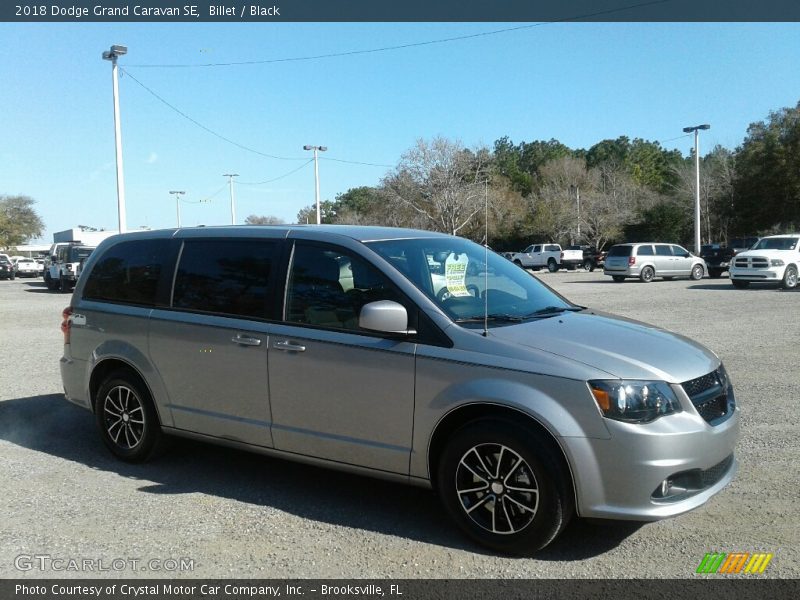 Billet / Black 2018 Dodge Grand Caravan SE