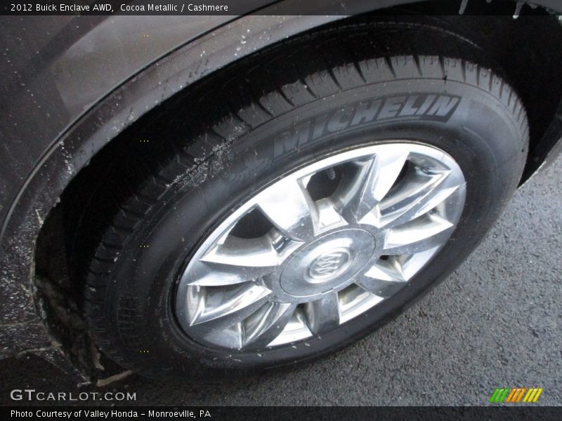 Cocoa Metallic / Cashmere 2012 Buick Enclave AWD