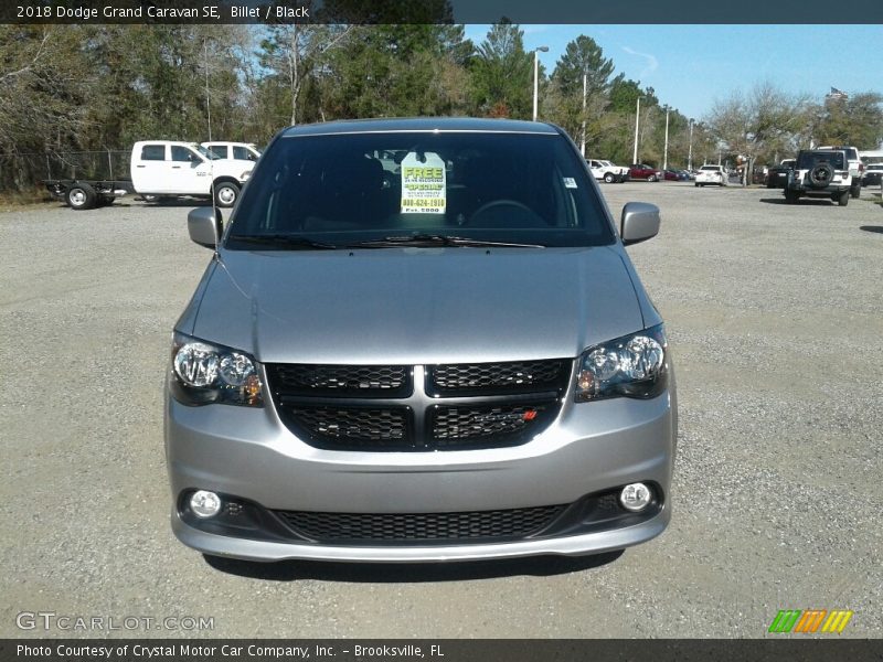 Billet / Black 2018 Dodge Grand Caravan SE