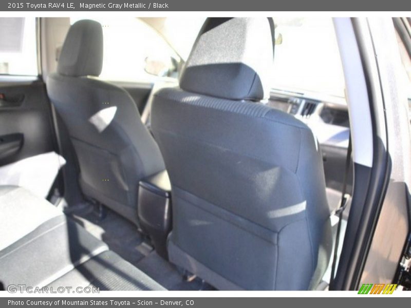 Magnetic Gray Metallic / Black 2015 Toyota RAV4 LE