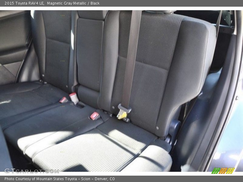 Magnetic Gray Metallic / Black 2015 Toyota RAV4 LE