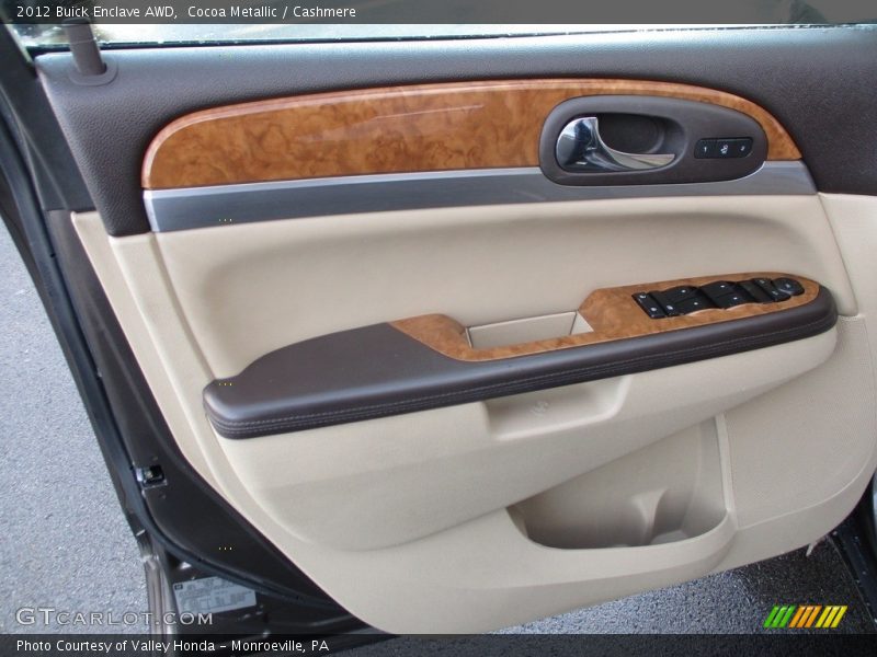 Cocoa Metallic / Cashmere 2012 Buick Enclave AWD