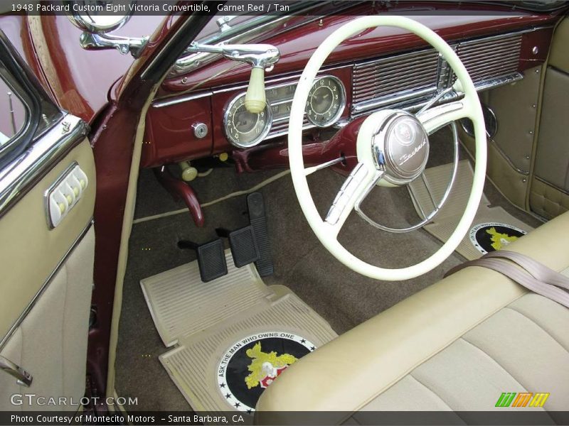  1948 Custom Eight Victoria Convertible Steering Wheel