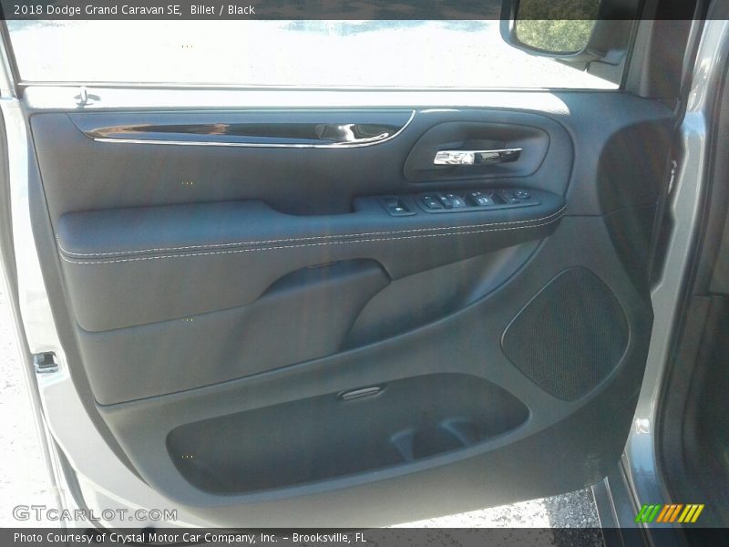 Billet / Black 2018 Dodge Grand Caravan SE
