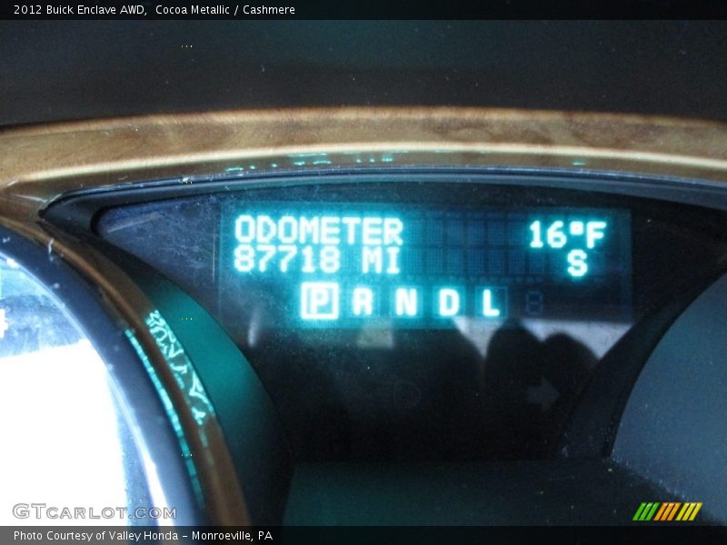 Cocoa Metallic / Cashmere 2012 Buick Enclave AWD