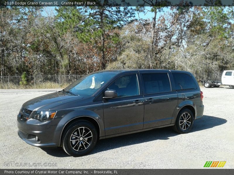 Granite Pearl / Black 2018 Dodge Grand Caravan SE
