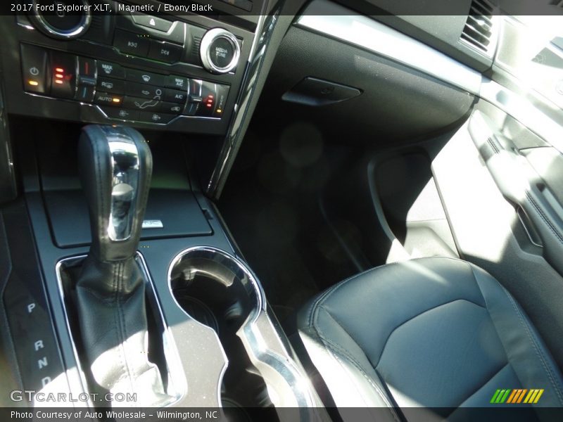 Magnetic / Ebony Black 2017 Ford Explorer XLT