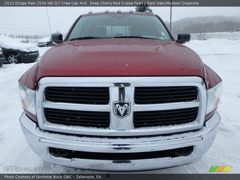 Deep Cherry Red Crystal Pearl / Dark Slate/Medium Graystone 2012 Dodge Ram 2500 HD SLT Crew Cab 4x4